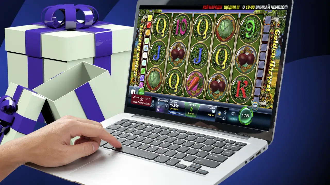 Гра в слоти з бонусами Champion Casino